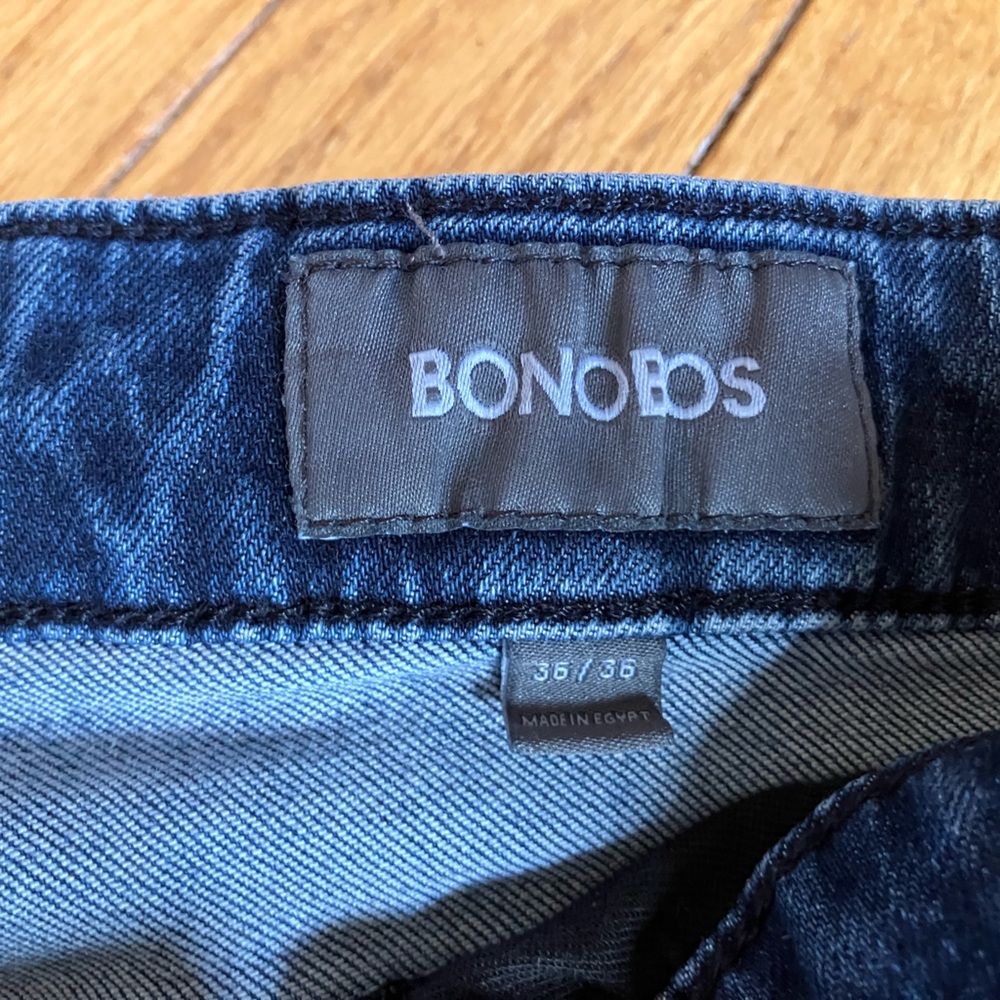 Bonobos Premium Stretch Jeans. 36x36.